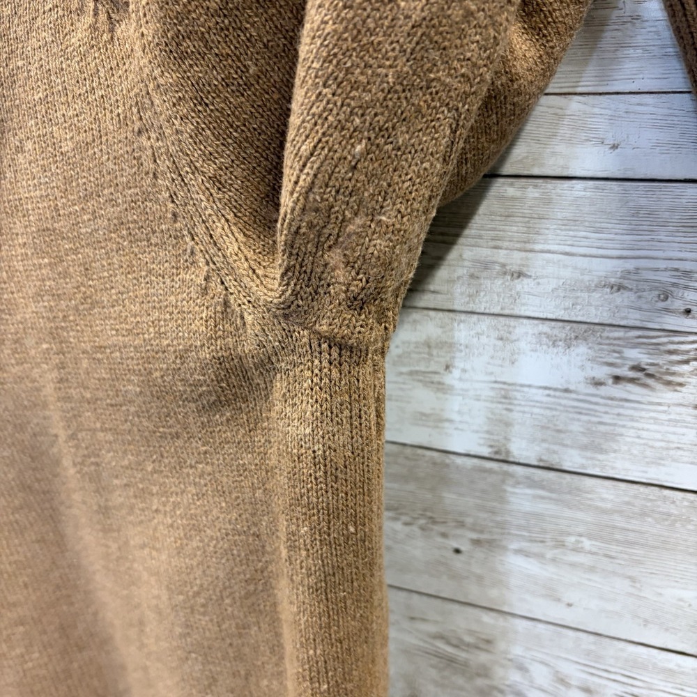 Isabel Etoile Marant Womens 34 Sweater Cropped Brown Mocha Wool/Cotton Blend - Picture 8 of 11